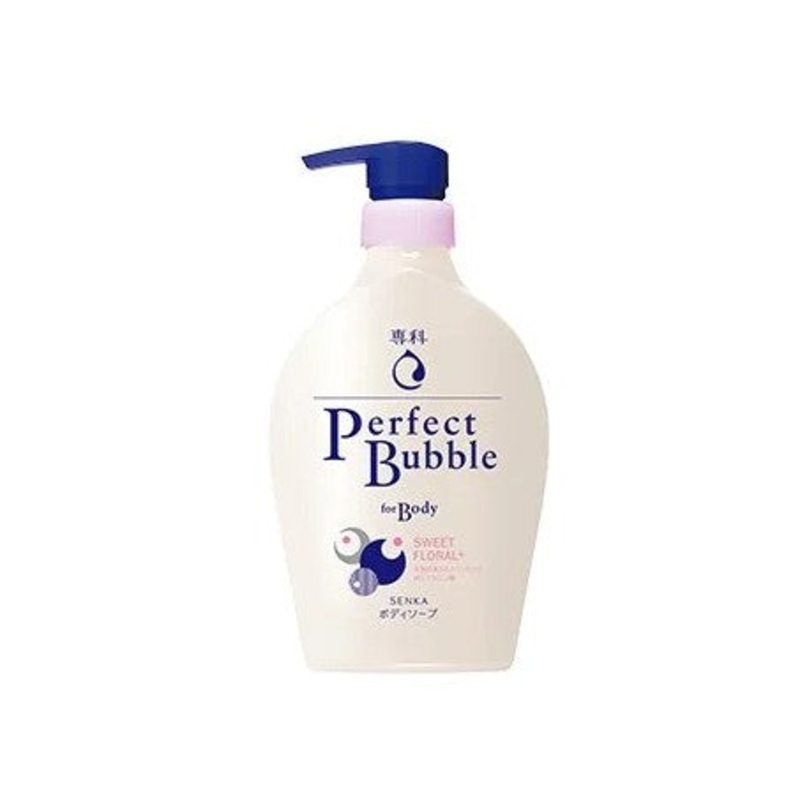 SHISEIDO SENKA Perfect Bubble For Body Sweet Floral Pink 500ml