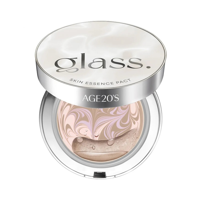 AGE20’s Glow Glass Essence Cover Pact SPF50+ / PA++++ #GLOW 21 12.5g (Original + Refill)