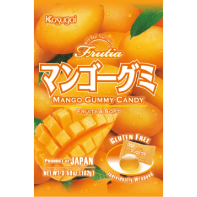 KASUGAI Gummy Mango Candies 130g