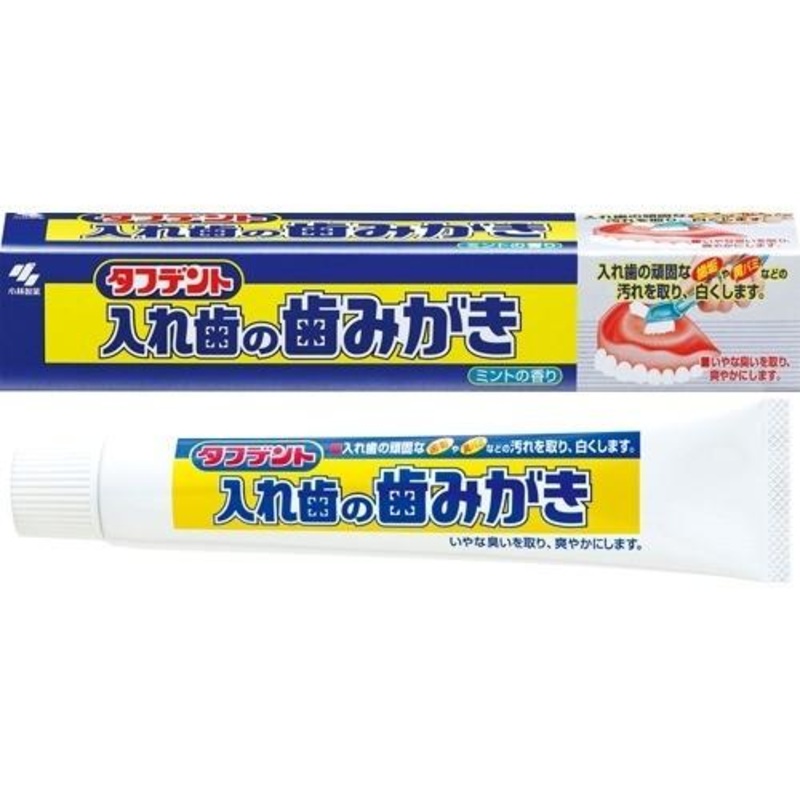 KOBAYASHI Pharmaceutical Tufdent Denture Toothpaste Mint Scent 95g