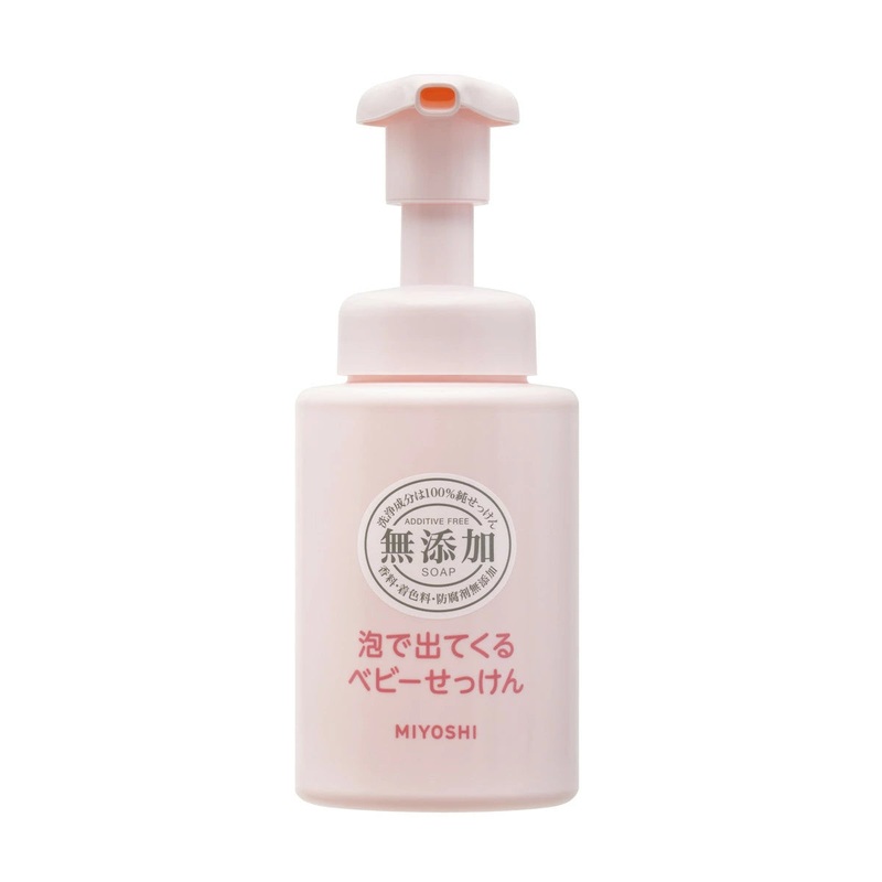 MIYOSHI Additive-free Foam Baby Soap 250ml