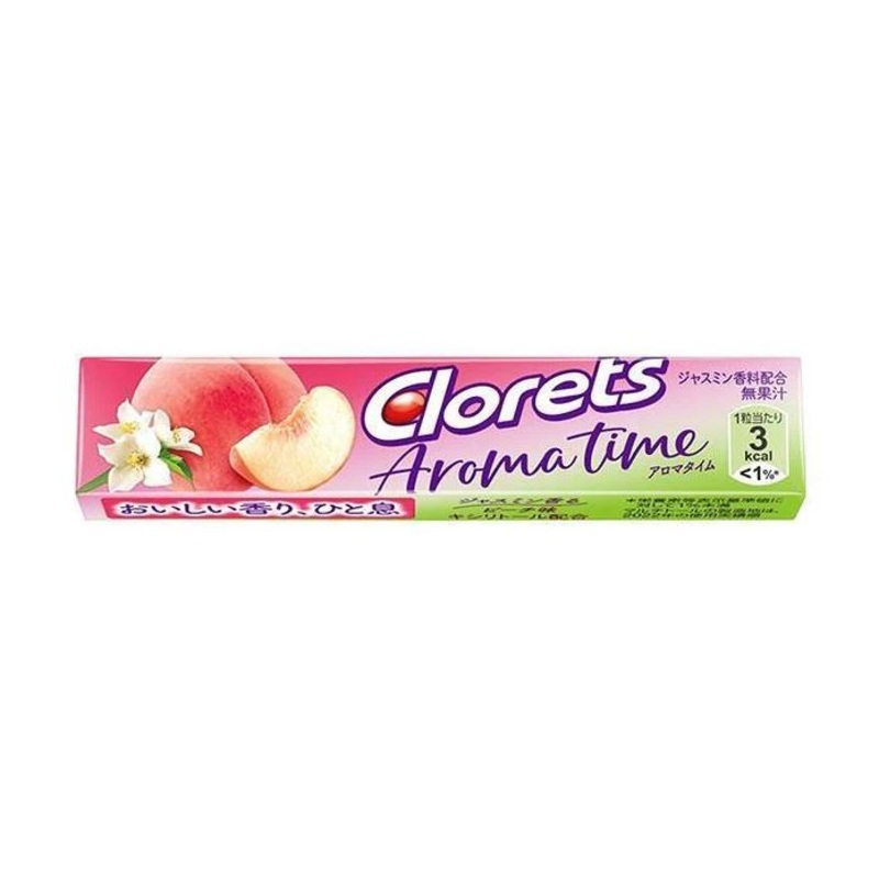 MONDELEZ Clorets Gum Aroma Time Jasmine Peach 20g