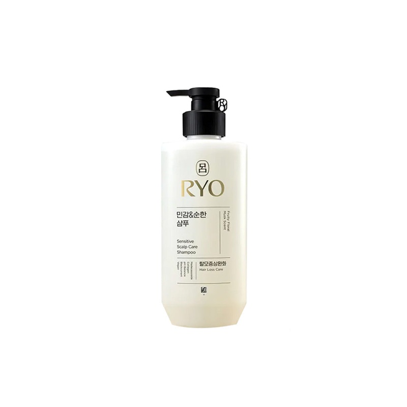 RYO Sensitive Scalp Care Shampoo Fruity Floral Musk Scent 480ml