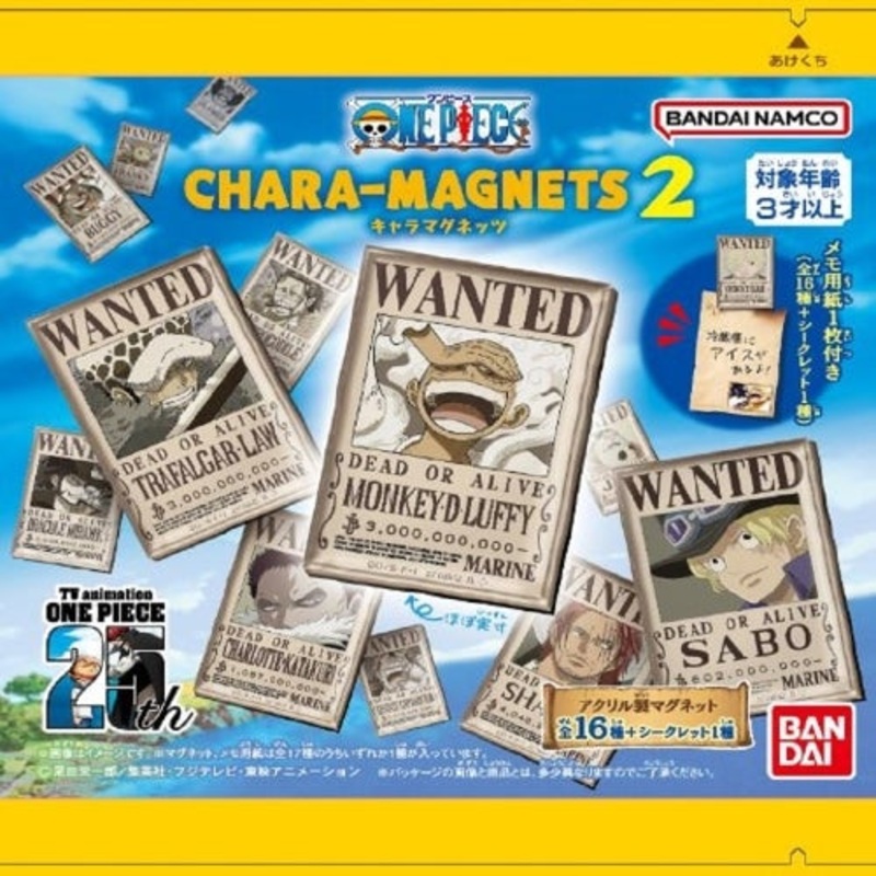 BANDAI One Piece Chara Magnets Vol.2 1P