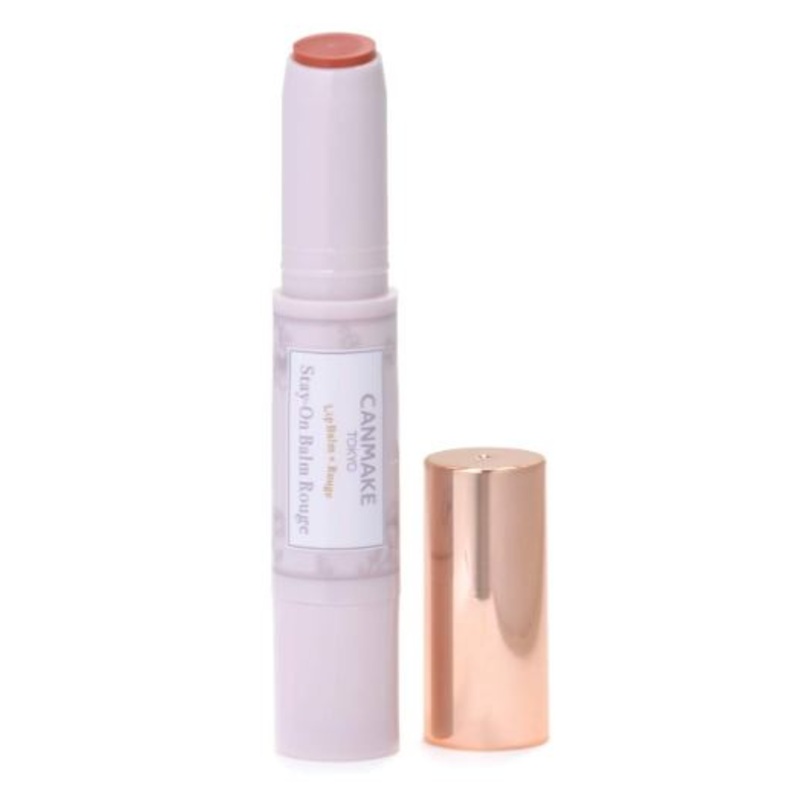 CANMAKE Stay-On Balm Rouge #18 Brownish Mandarin 1pc