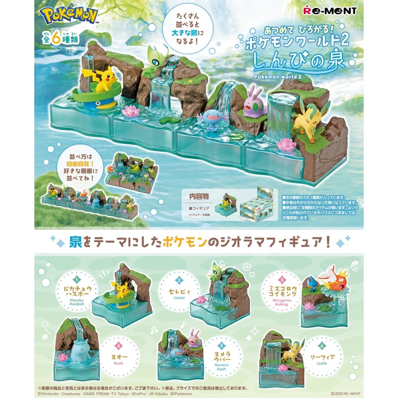 RE-MENT Pokemon: Pokemon World 2