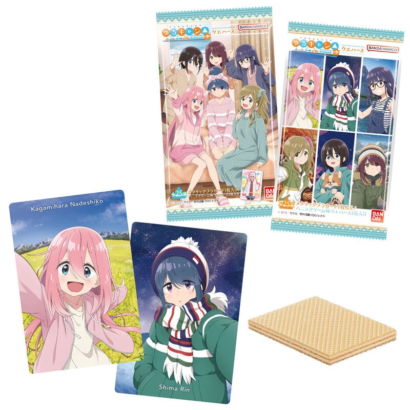 RE-MENT Yurucamp Season 3 Wafer With Card 24g