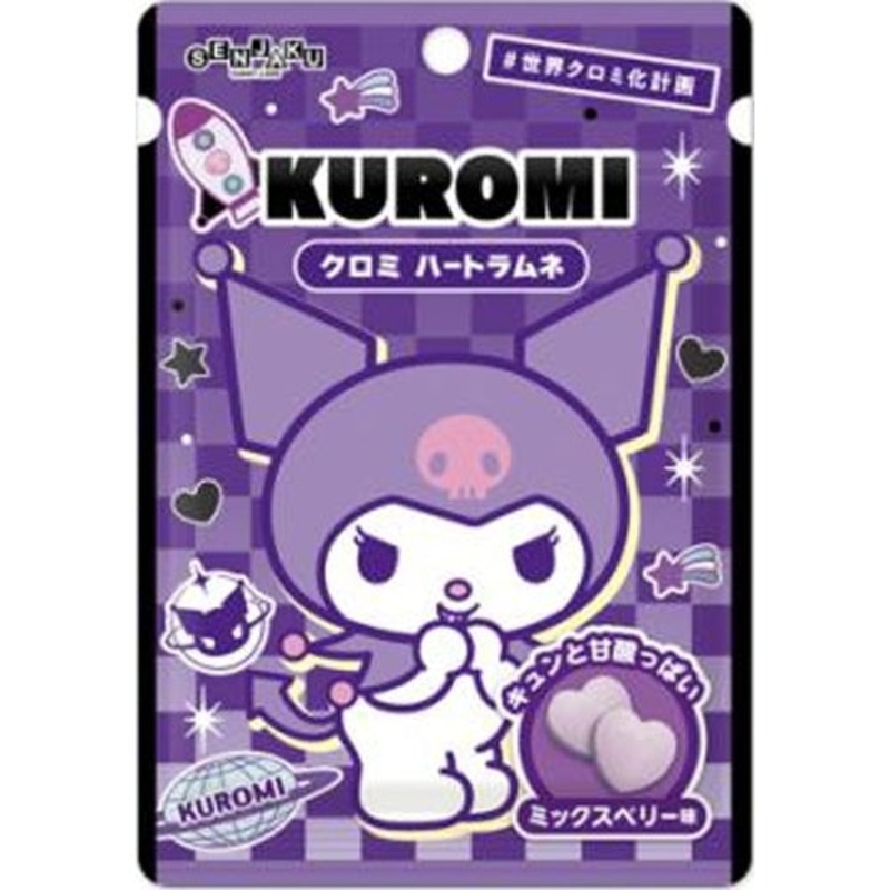 SENJAKU Heart Kuromi Ramune Candy 32g
