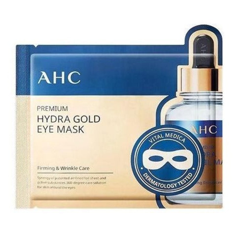 AHC Premium Hydra Gold Foil Firming Eye Mask 5pcs