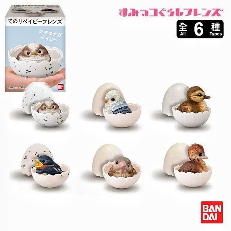 BANDAI Tenori Baby Friends Figure- Baby Bird 1PC