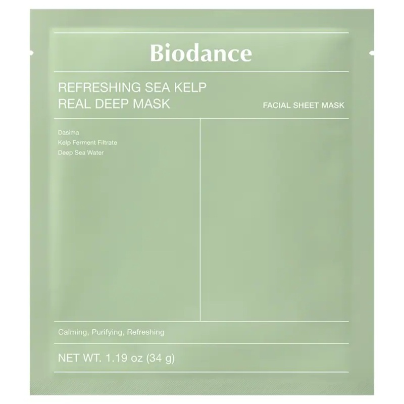 BIODANCE Refreshing Sea Selp Real Deep Mask 1pc