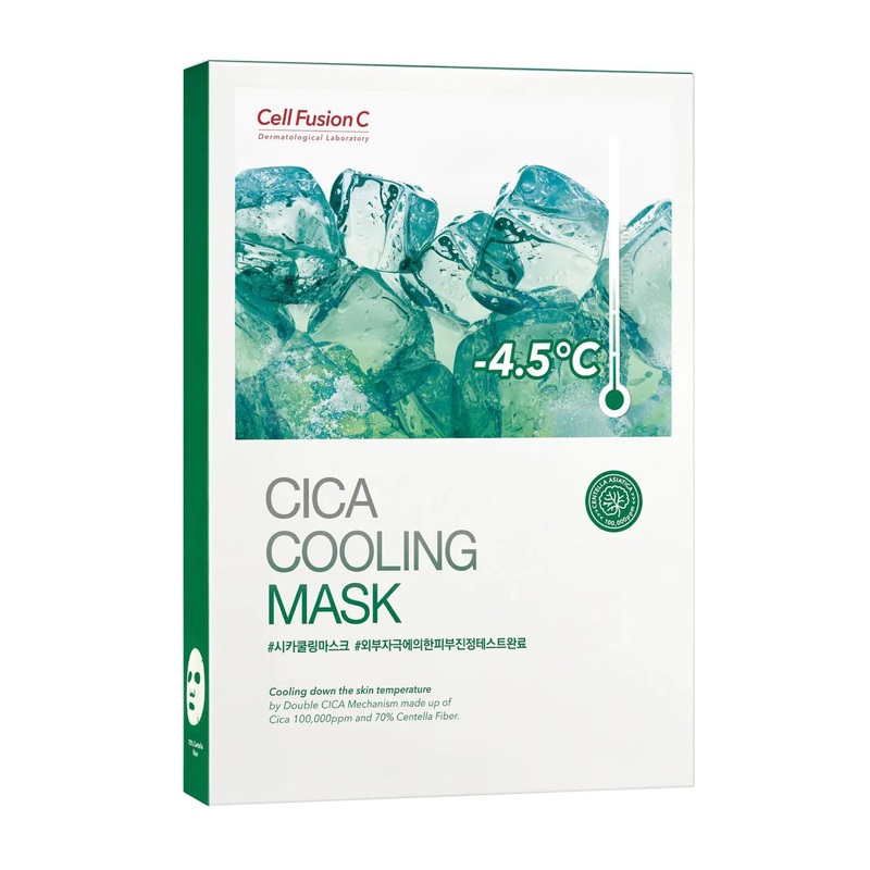 CELL FUSION C Cica Cooling Mask 5pcs