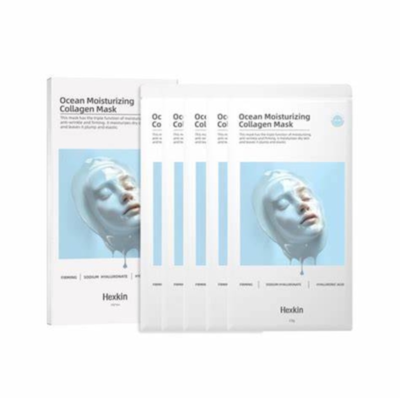 HEXKIN  Ocean Moisturizing Collagen Mask 5Pcs
