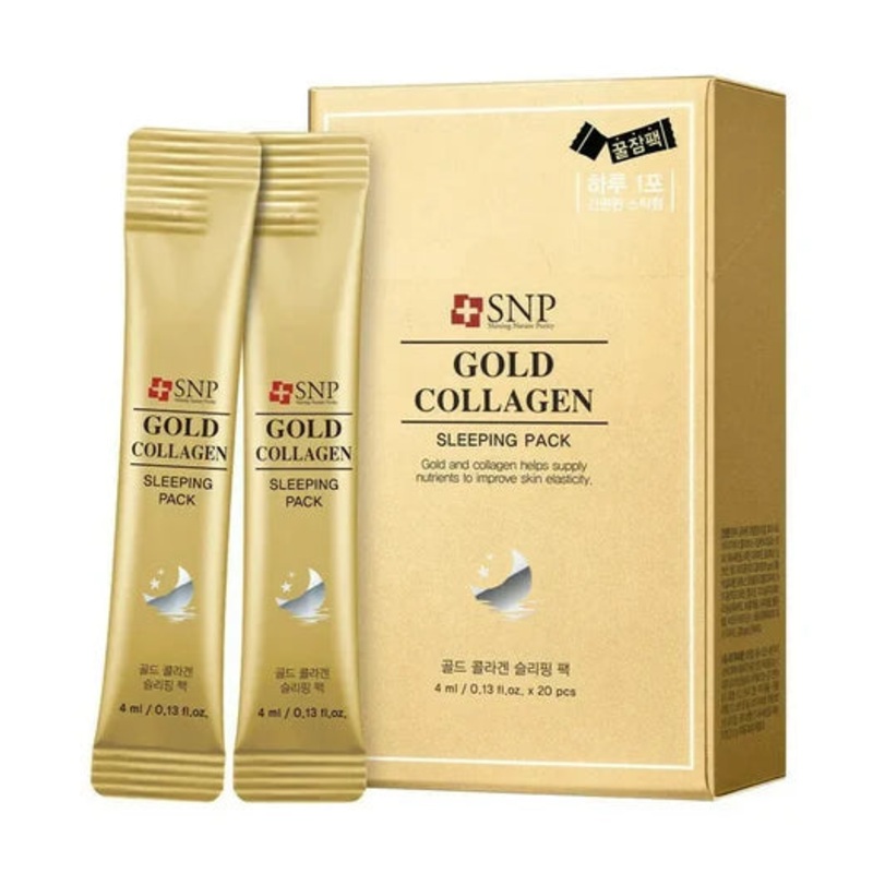 SNP Gold Collagen Sleeping Pack 4ml x 20