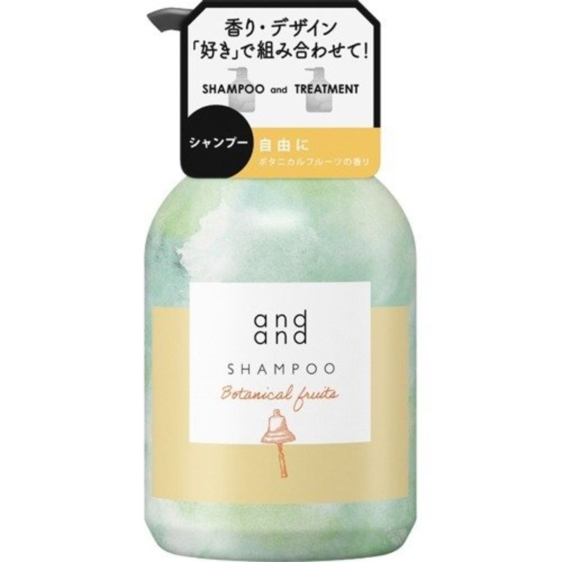 KAO Andand Freely Botanical Fruit Scent Shampoo 480ml