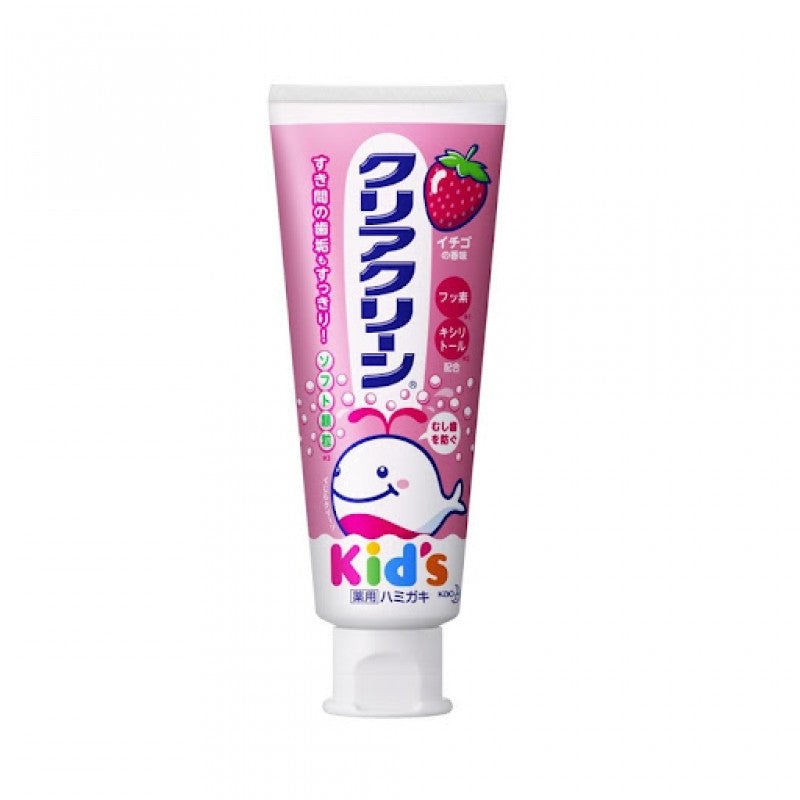 KAO Clear Clean Toothpaste For Kids Strawberry 70g