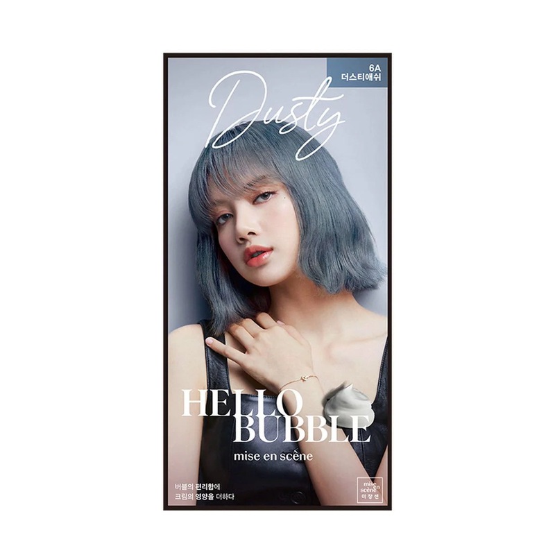 MISE EN SCENE Hello Bubble Hair Foam Color – 6A Dusty Ash