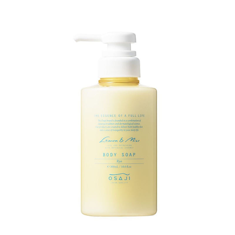 OSAJI Lemon & Mint Body Soap 300ml
