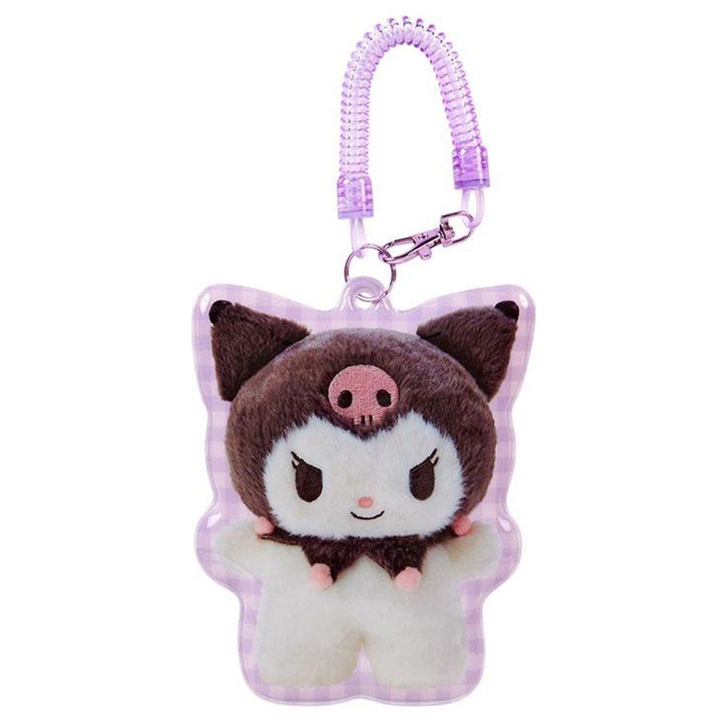 SANRIO Kuromi-shaped Pass Case 1pc