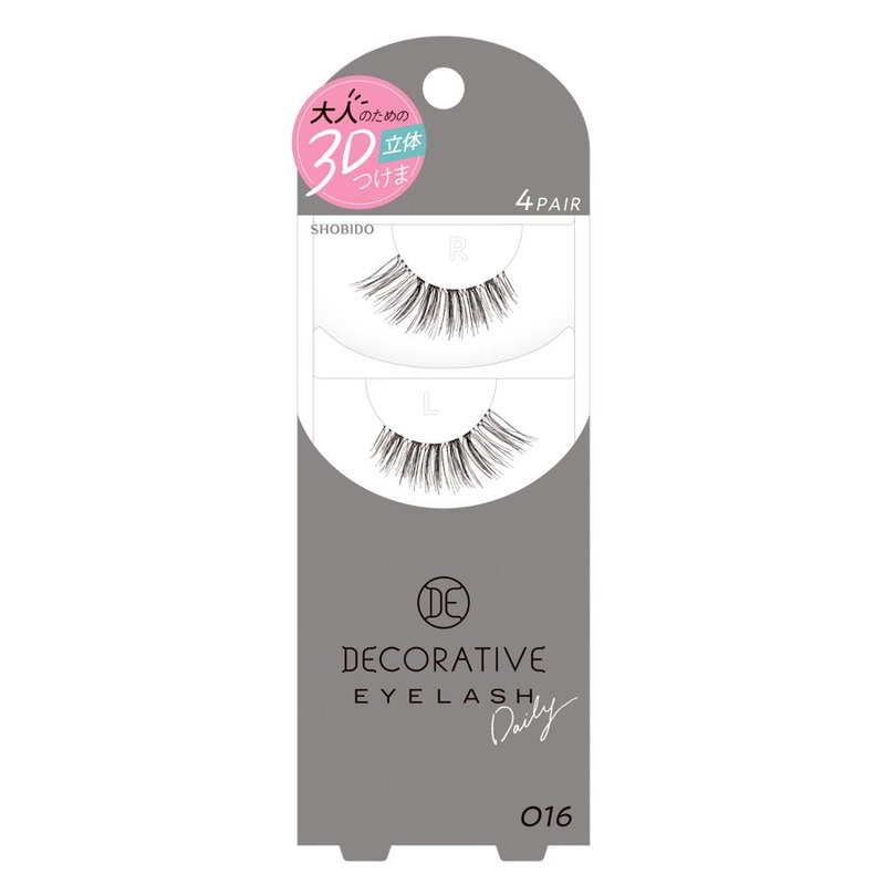 SHOBIDO Daily Decorative 3D Shape Eyelash #016 4 Pairs