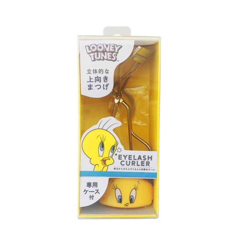 SHOBIDO Looney Tunes Eyelash Curler Tweety With Case 1pc