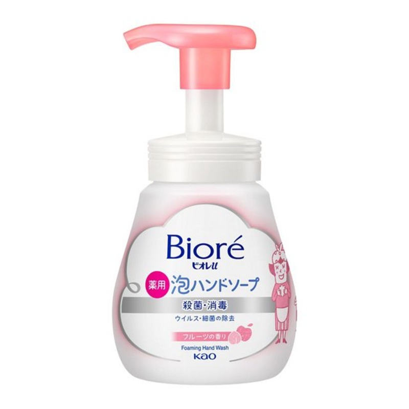 BIORE U Foaming Hand Soap Pump #Fruit Fragrance 250ml