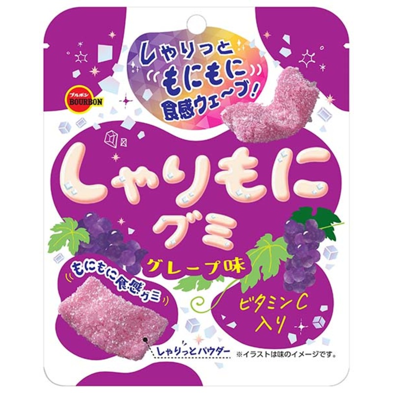 BOURBON Sharimoni Gummy Grape Flavor 57g