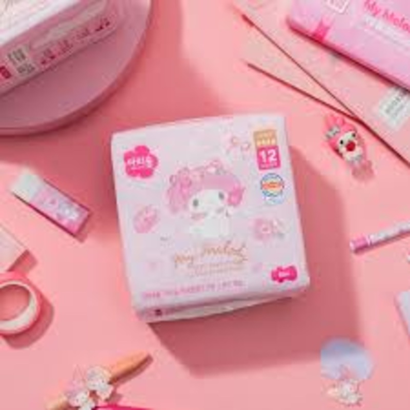 ITC My Melody Organic Sanitary Pads L 28cm 12pcs