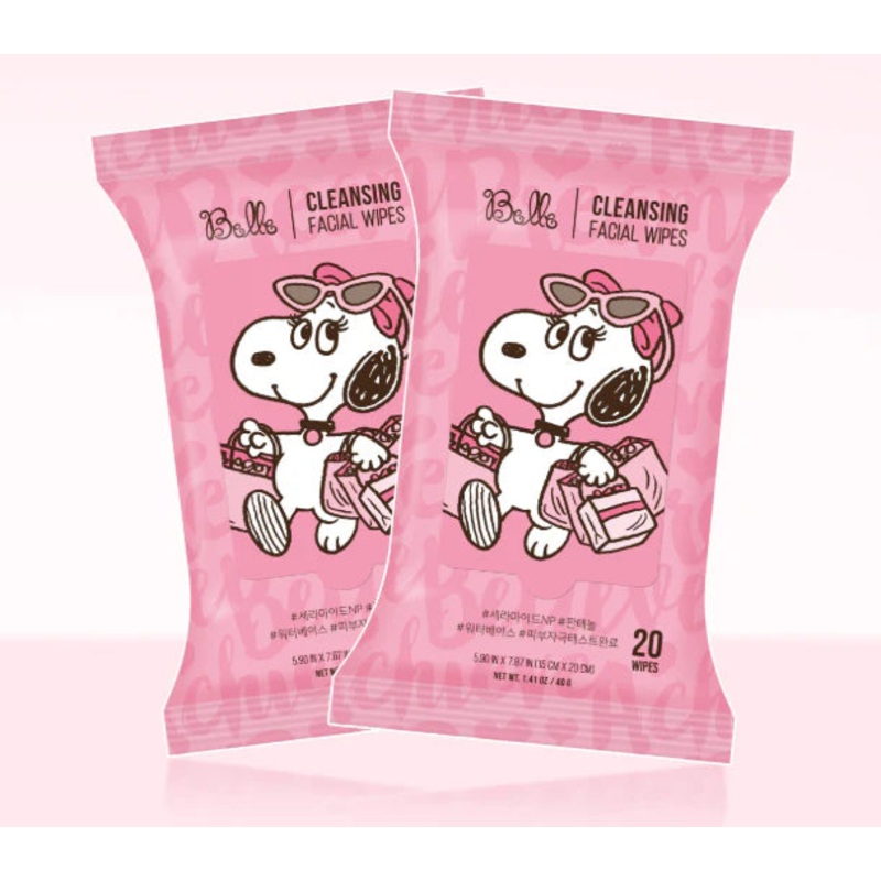 ITC Snoopy Belle Cleansing Tissue 20 Sheets