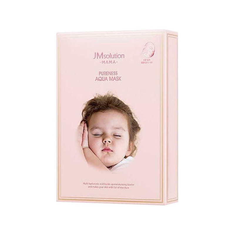 JM SOLUTION MAMA Pureness Aqua Mask 10pcs