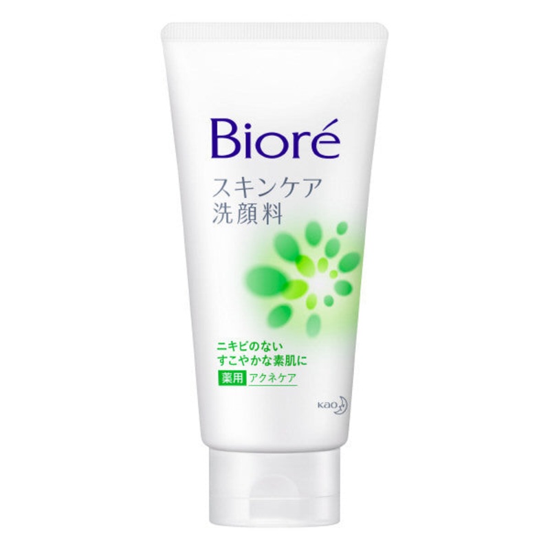 KAO Biore Skin Care Face Wash Facial Cleanser Acne Care 130g