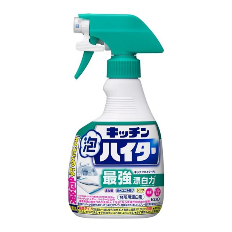 KAO Kitchen Anti-bacterial Foam Bleach Handy Spray 400ml