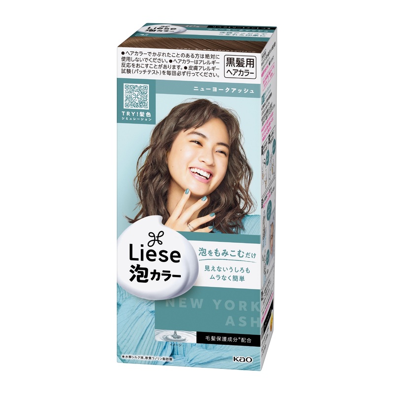 KAO Liese Prettia Foam Hair Dye #New York Ash 1pc