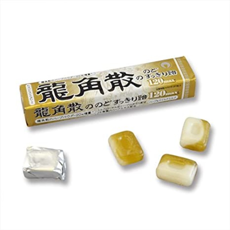 RYUKAKUSAN Throat Refreshing Herbal Candy 10pcs