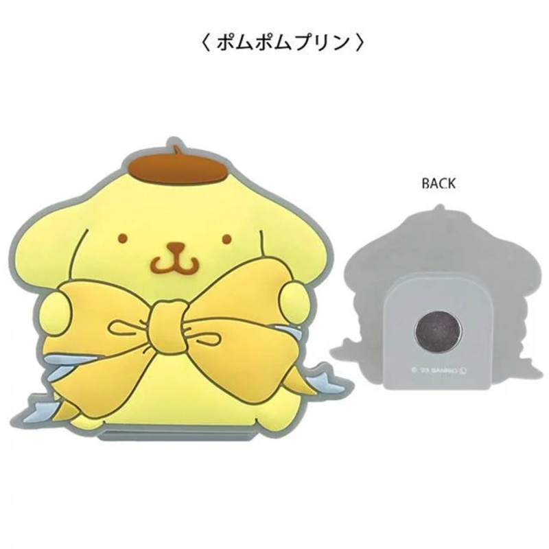 SANRIO Rubber Magnet Clip POMOMPURIN 1pc