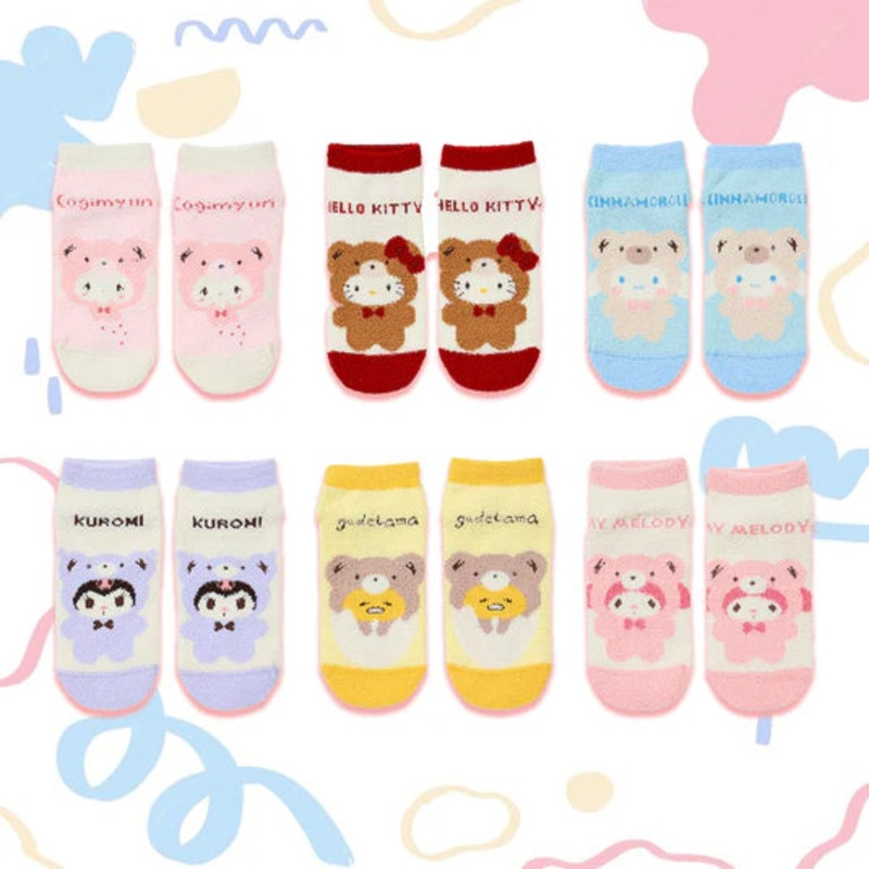 SANRIO Warm Short Socks 1 pair