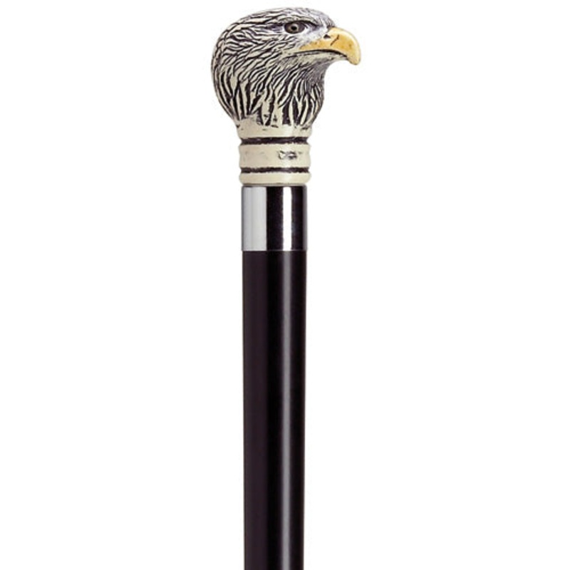 Antique Scrimshaw Bald Eagle Head
