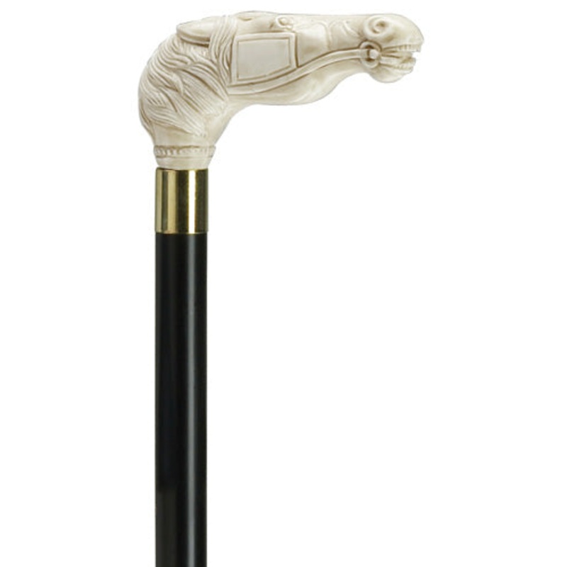 Imported Horse Head With Bridle Fritz Handle