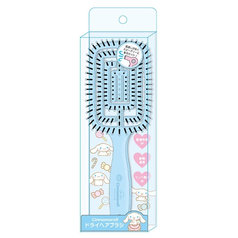K&COMPANY SANRIO COLLAB Hair Dry Brush 1 Pc  Cinnamoroll