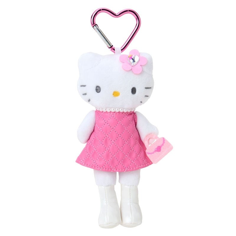 SANRIO Long-legged Pink Dress Kt Heart Charm
