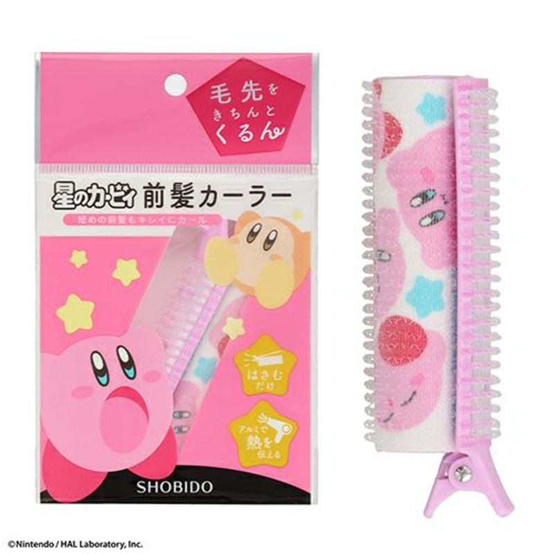 SHO-BI Kirby Collab Bangs Curling Clips 1pc