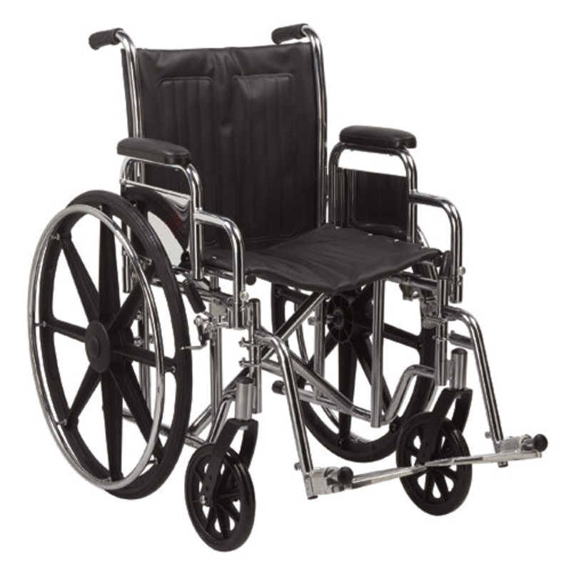 Adult Folding Wheelchair With Removable Desk Arms