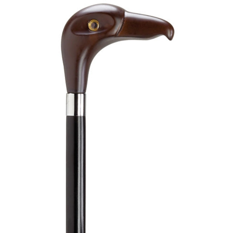 Decorative European Eagle Handle with Glass Eyes