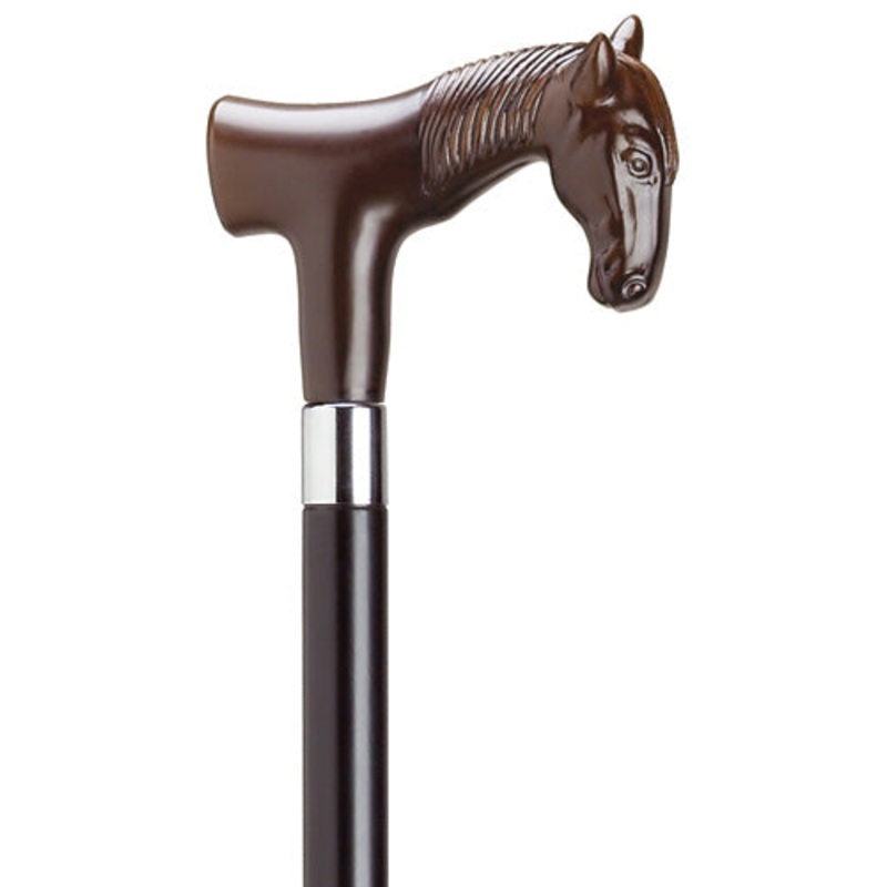 Decorative European Horse Head Fritz Handle