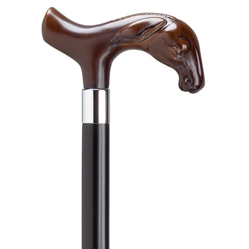 Decorative European Mule Head Derby Handle