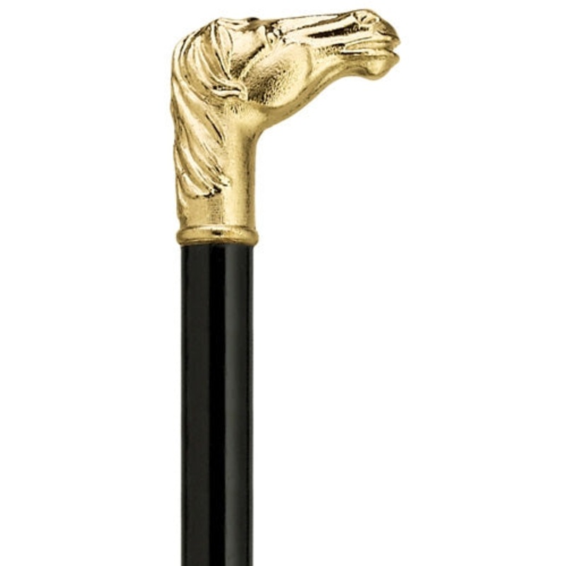 Horse Head Handle|Gold|Gold