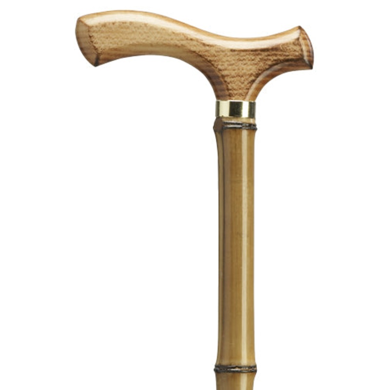 Imported Scorched Fritz Handle on Bamboo