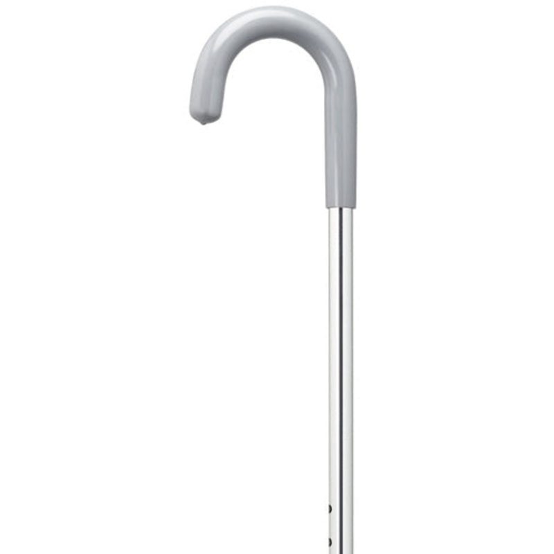 Ladies Aluminum Crook Handle Hospital Cane