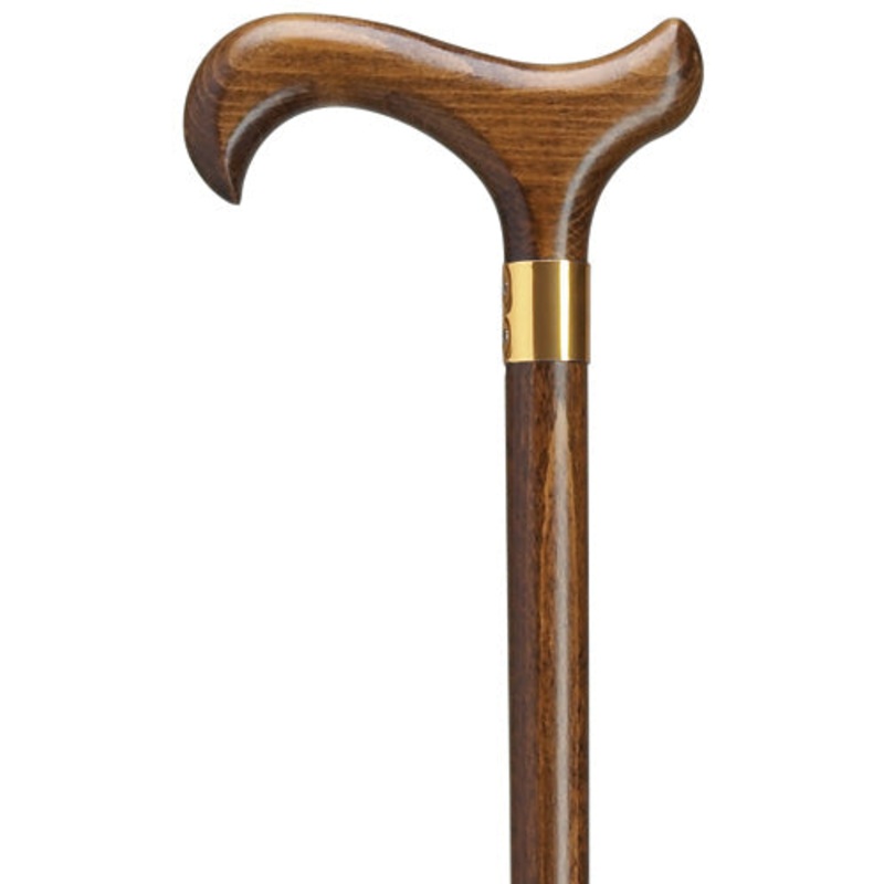 Ladies Imported Derby Handle With Brass Band