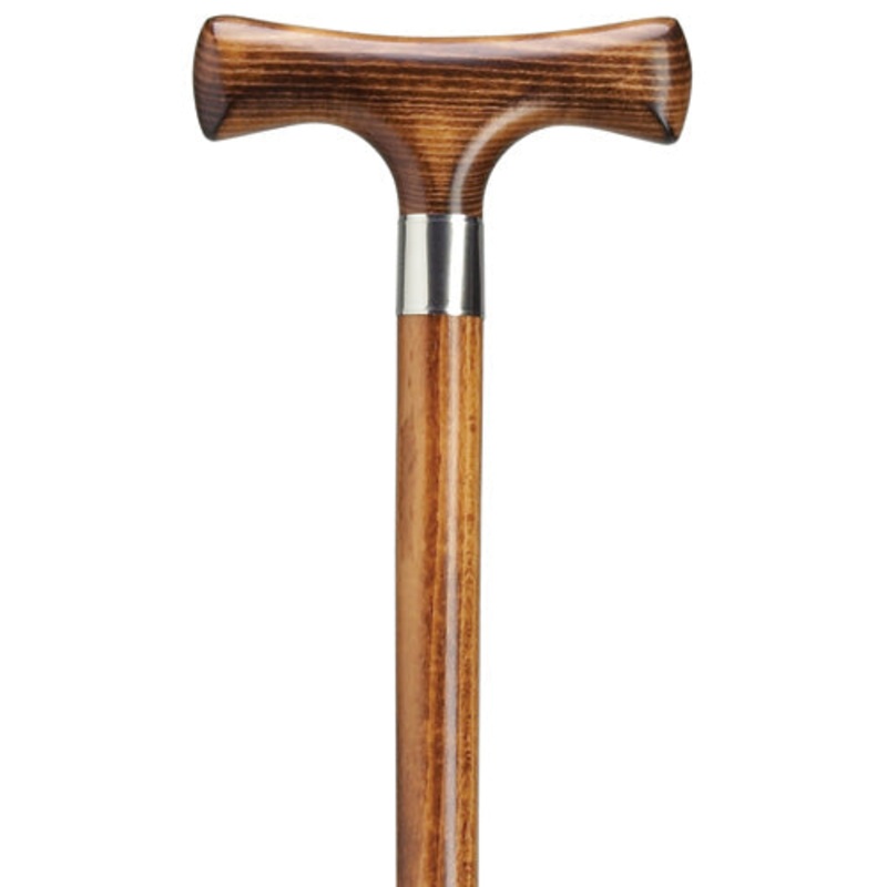 Ladies Imported T Handle|Walnut|Black|Scorched